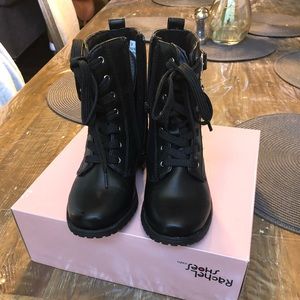 Cute short kid boots(combat) size 12
